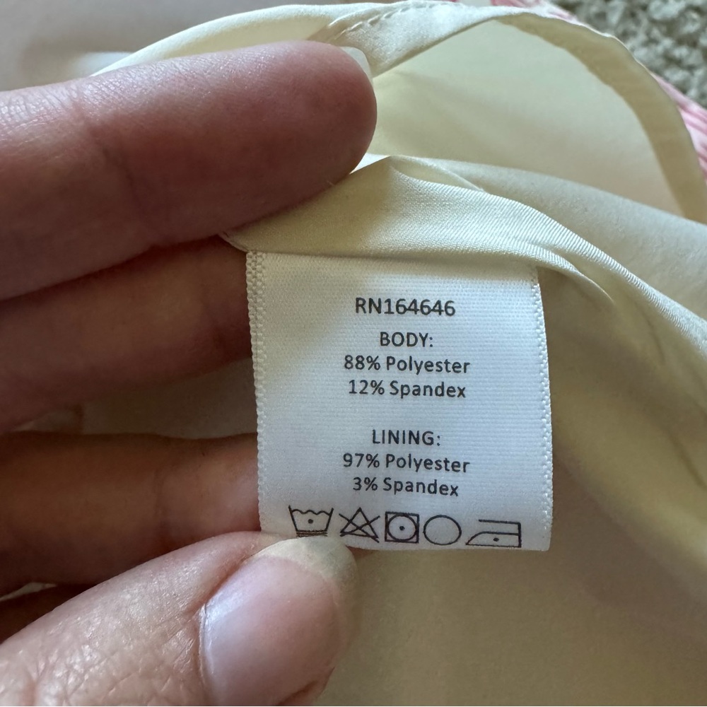 Mestiza New York Calista Midi Dress 10 Pink/Ivory Tropical Toile NWT - Picture 14 of 15